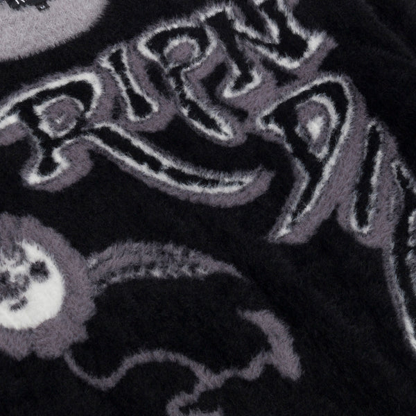 Ripndip Space Walk Mohair Sweater (Black)