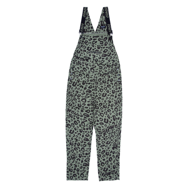 Ripndip Spotted Cotton Twill Overalls (Olive)