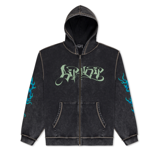 ripndip Squabble Up Hoodie (Black Vintage Wash)