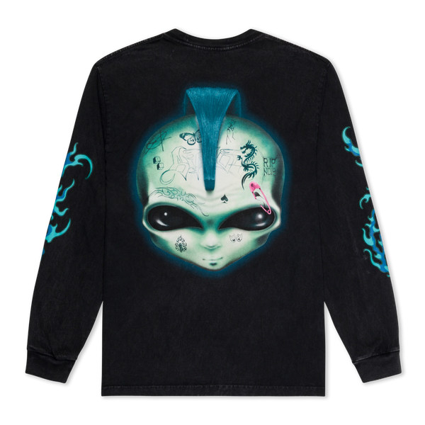 Ripndip Squabble Up Long Sleeve (Black Wash)