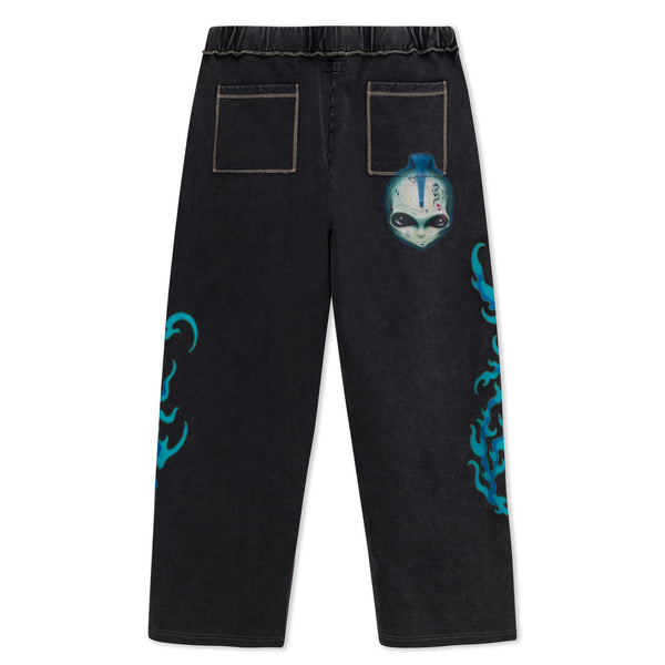 Ripndip Squabble Up Sweat Pants (Black Vintage Wash)