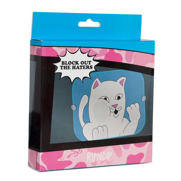 Ripndip Squished Nerm Car Side Window Shade (Blue)