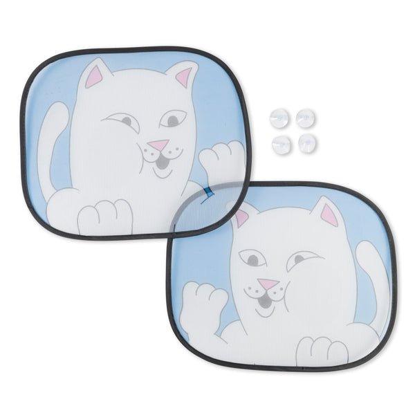 Ripndip Squished Nerm Car Side Window Shade (Blue)