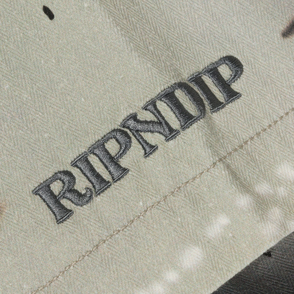 Ripndip Stargazing Zip Up Shirt (Multi)