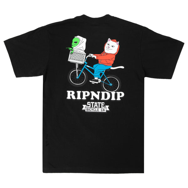 ripndip State Bicycle Co. x Ripndip Tee (Black)