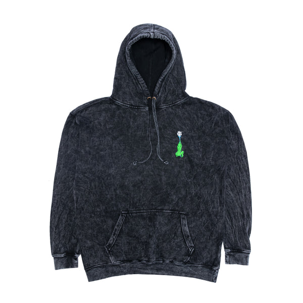 Ripndip Stripndip Hoodie (Black Mineral Wash)