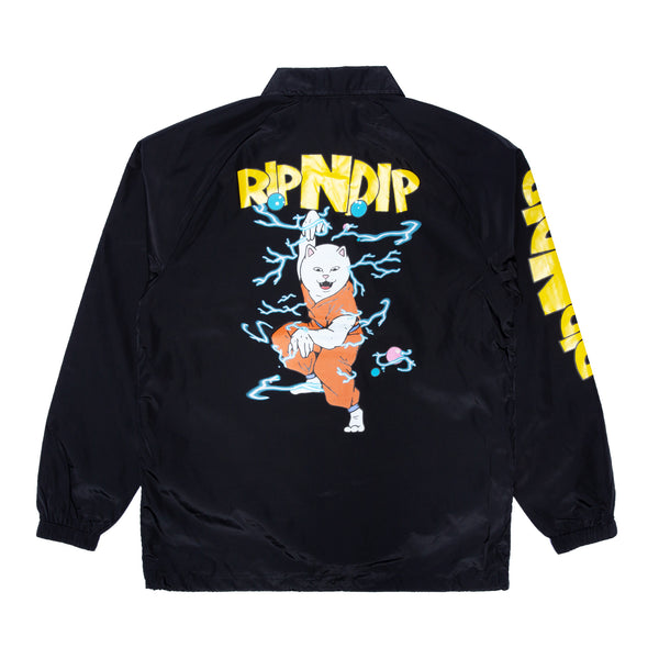 ripndip Super Sanerm Coach Jacket (Black)