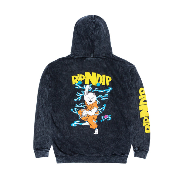 Ripndip Super Sanerm Hoodie (Black Mineral Wash)