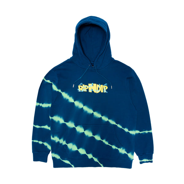 Ripndip Super Sanerm Hoodie (Navy/Neon Green Dye)