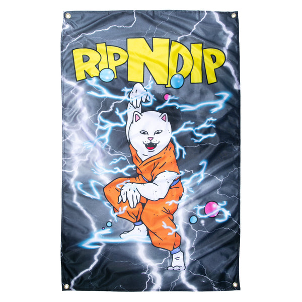 ripndip Super Sanerm Wall Banner (Black)