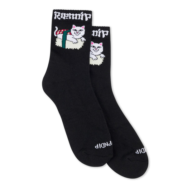 ripndip Sushi Nerm Mid Socks (Black)