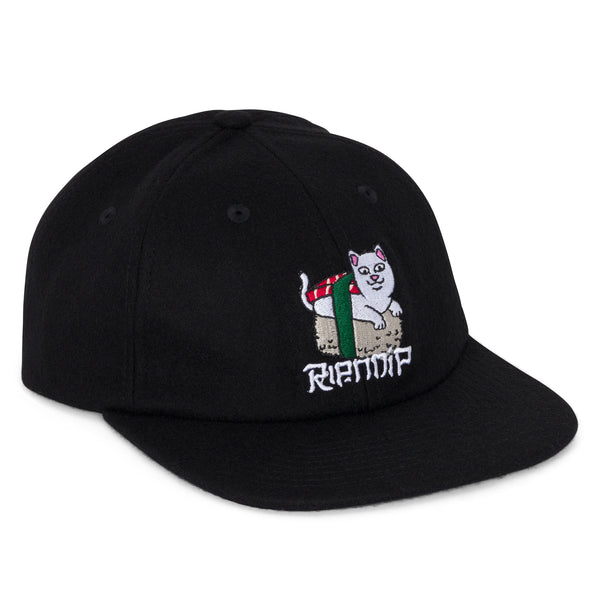 ripndip Sushi Nerm Wool Strapback (Black)