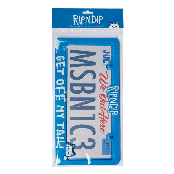 Ripndip Tailgater License Plate Frame (Blue)