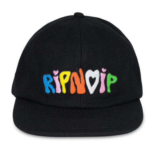 Ripndip Taste The Rainbow Wool Snapback (Black)
