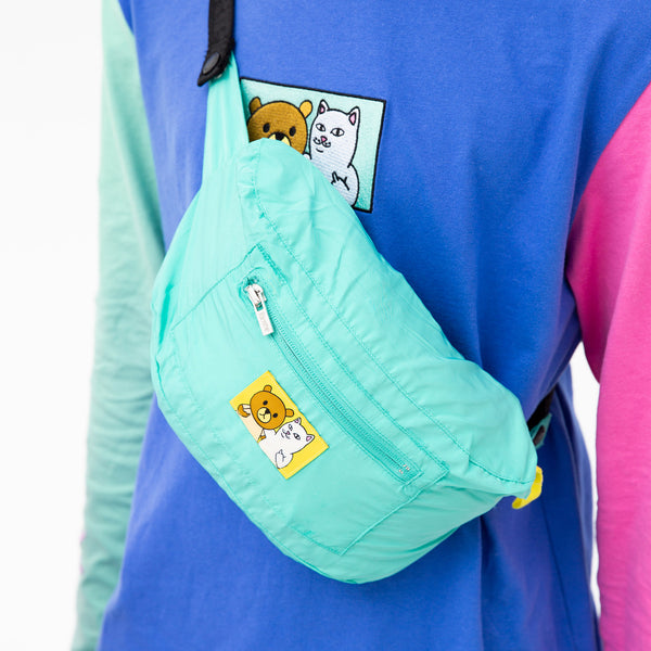 Ripndip Ripndip Teddy Fresh Packable Anorak Jacket (Multi)