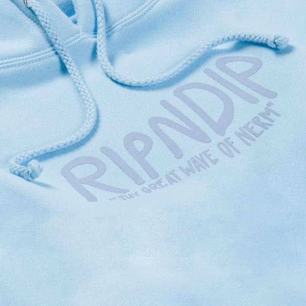 Ripndip The Great Wave Of Nerm Hoodie (Powder Blue)