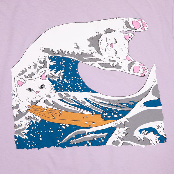Ripndip The Great Wave Of Nerm Tee (Lavender)