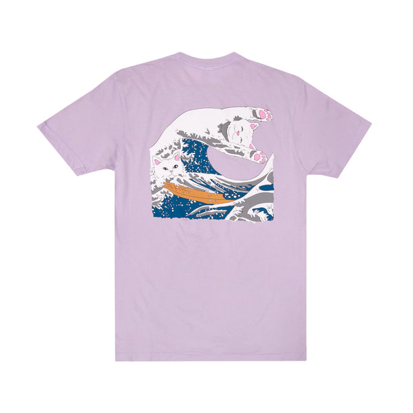 ripndip The Great Wave Of Nerm Tee (Lavender)