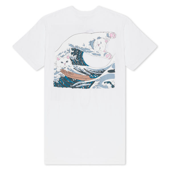 ripndip The Great Wave Of Nerm Tee (White)