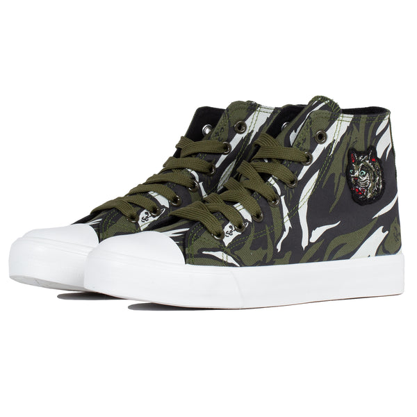 Ripndip Tiger Nerm High-Top Shoes (Tiger Camo)