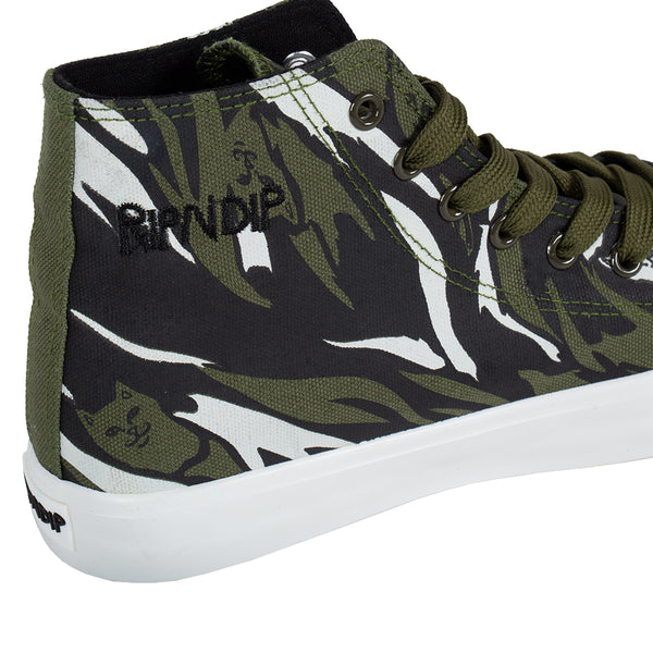 Ripndip Tiger Nerm High-Top Shoes (Tiger Camo)