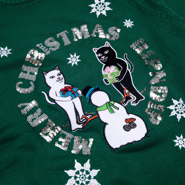 Ripndip Tis The Season Sweater (Hunter Green)