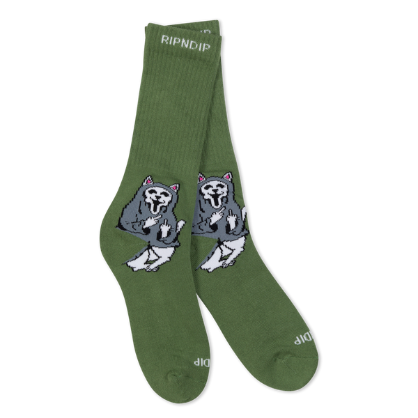 Ripndip Trick Or Treat Socks (Dusty Forest)