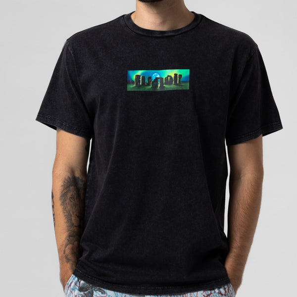 Ripndip UFO Tours Tee (Black Vintage Wash)