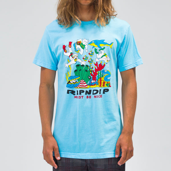 Ripndip Under The Sea Tee (Baby Blue)