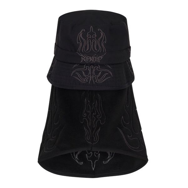 Ripndip Volt Face Mask Bucket Hat (Black)