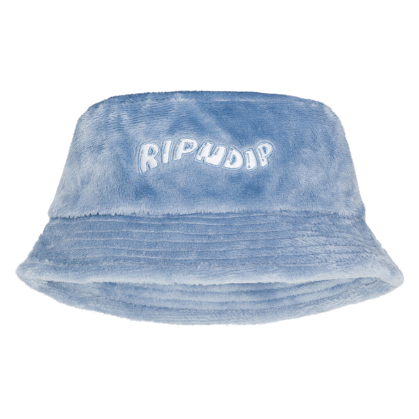 Ripndip Wave Sherpa Bucket Hat (Light Slate)
