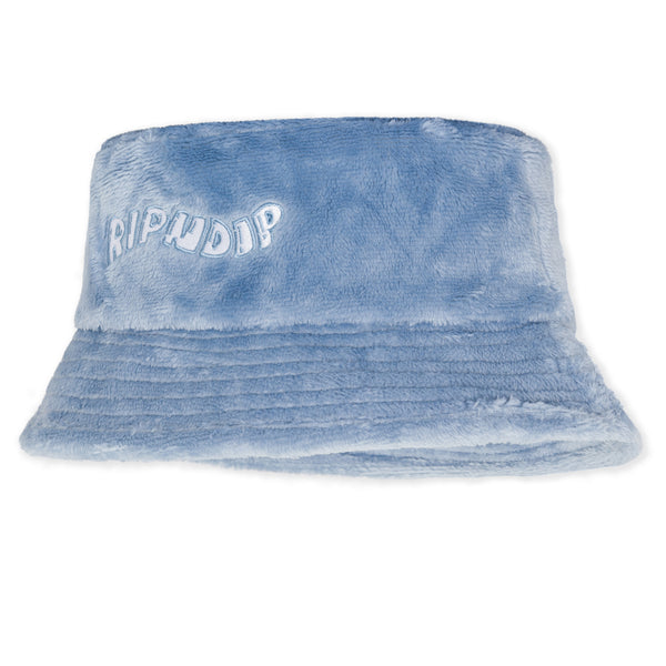Ripndip Wave Sherpa Bucket Hat (Light Slate)