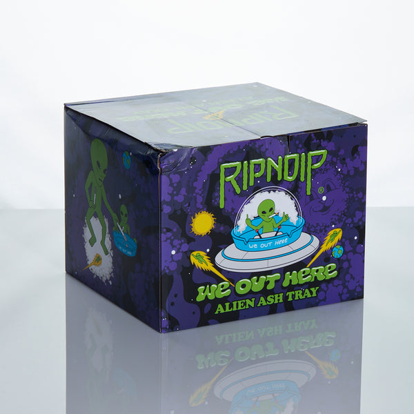 Ripndip We Out Here Alien Ash Tray