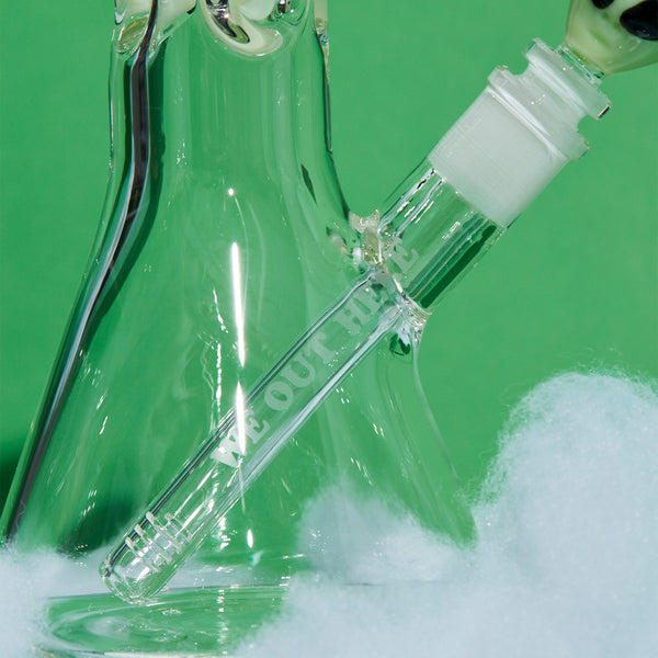 Ripndip We Out Here Glass Beaker (Green)
