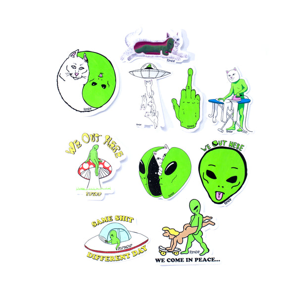 Ripndip We Out Here Sticker Pack (Multi)