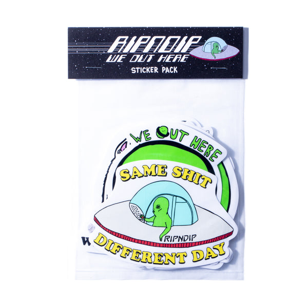 ripndip We Out Here Sticker Pack (Multi)