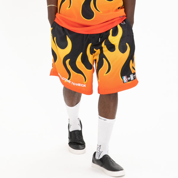 ripndip Welcome To Heck Basketball Shorts (Black)