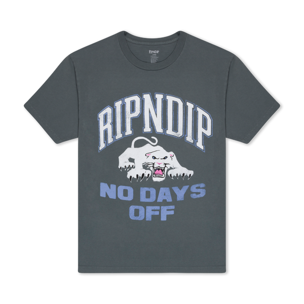 Ripndip White Panther Tee (Charcoal)