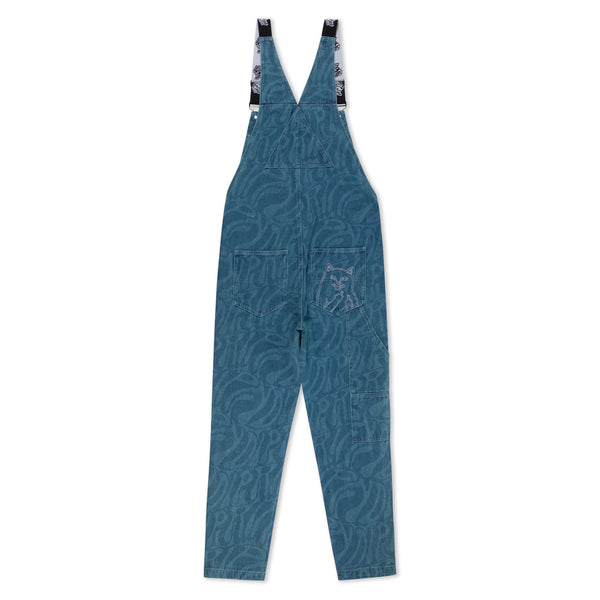 Ripndip Wilshire Denim Overalls (Medium Wash)