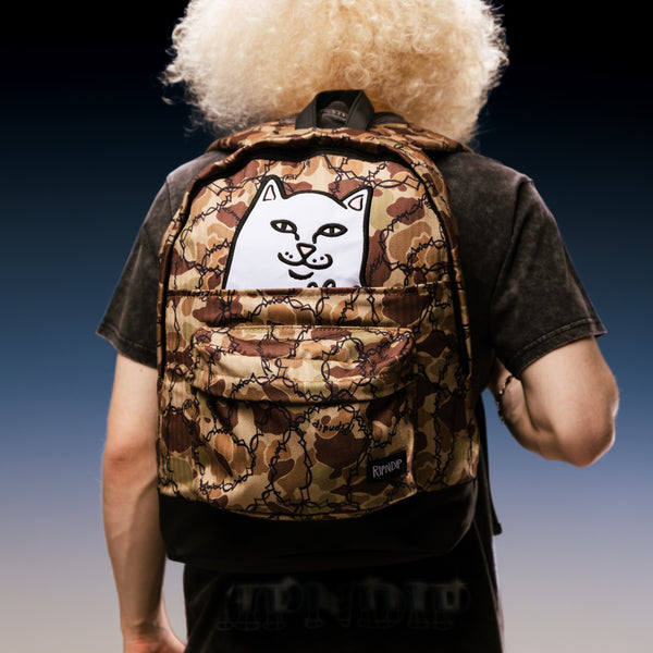 Ripndip Wired Backpack (Tan Camo)