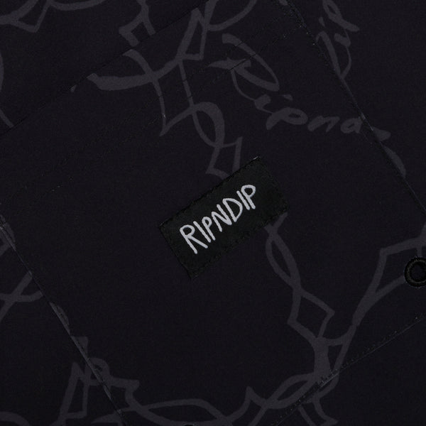 Ripndip Wired Swim Shorts (Black)