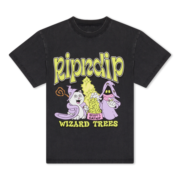 ripndip Ripndip Wizard Trees Catnip Tee (Vintage Black)