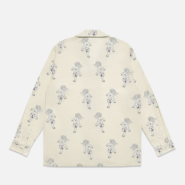 Ripndip Ripndip X Clottee Long Sleeve Button Up (Grey)