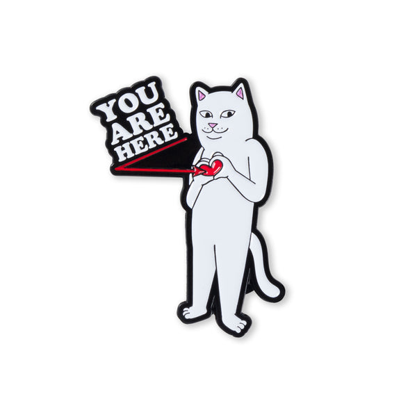 ripndip You Are Here Pin (Multi)