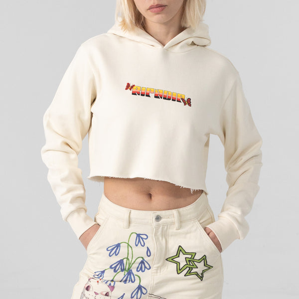 Ripndip You Love Me Cropped Hoodie (Natural)