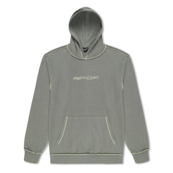 Ripndip Saturn Reverse Stitch Fleece Hoodie (Steel Grey)