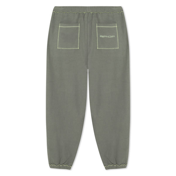 Ripndip Saturn Reverse Stitch Sweatpants (Steel Grey)