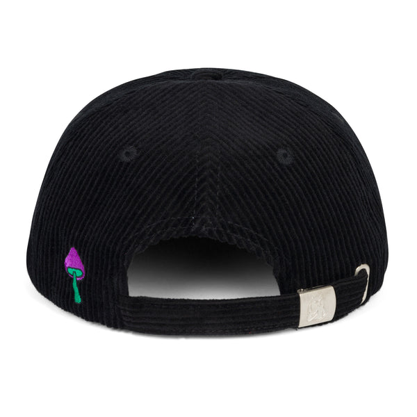 Ripndip Shroom Diet 6 Panel Corduroy Strapback (Black)