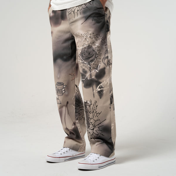 Ripndip Stargazing Carpenter Straight Leg Pants (Multi)