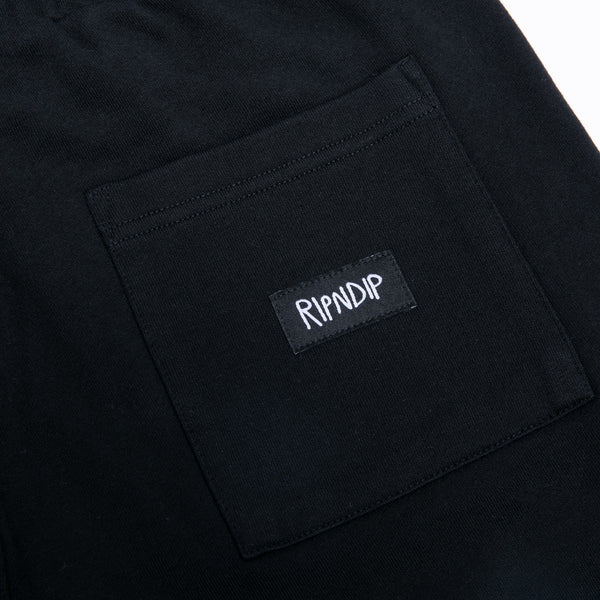 Ripndip Summer Revenge Rhinestone Sweatshorts (Black)